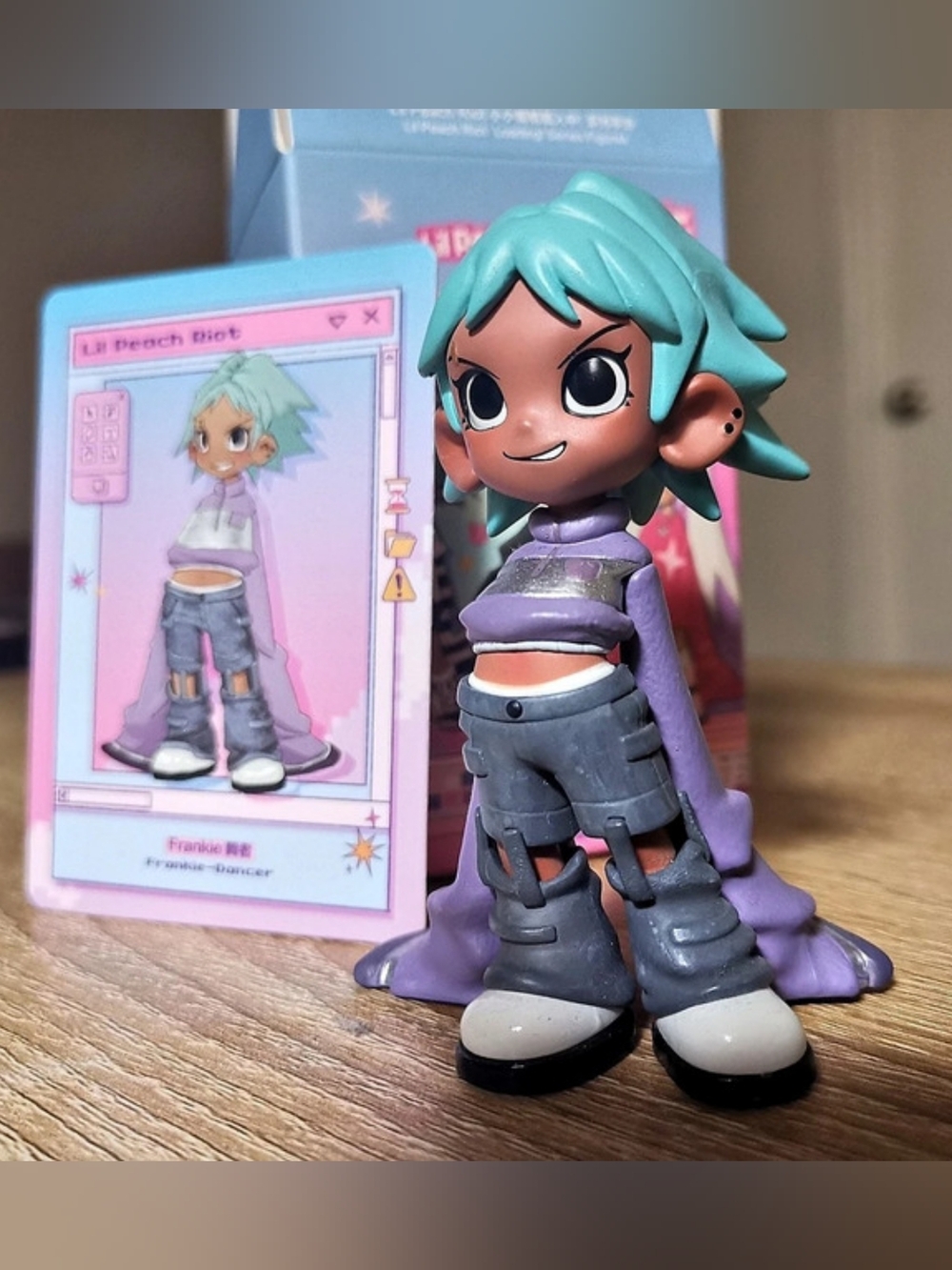 Pop Mart Lil Peach Riot Loading Series - Frankie Dancer Frankie Dancer Figure